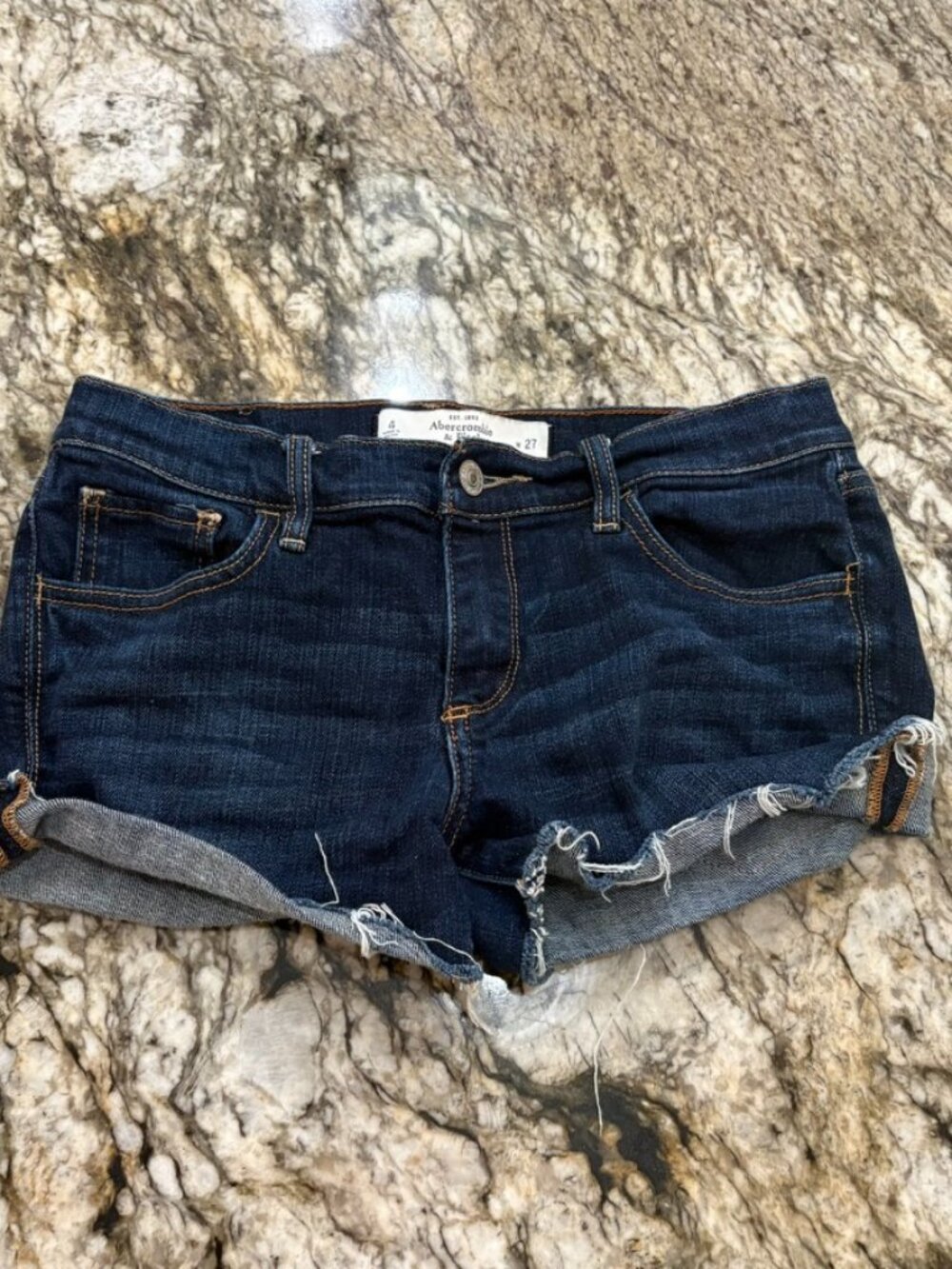 Y2K Abercrombie & Fitch Low Rise Mini Shorts